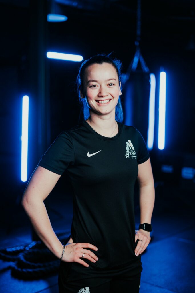 Joy Berendsen, HYROX-specialist en founder van Exclusive Gym